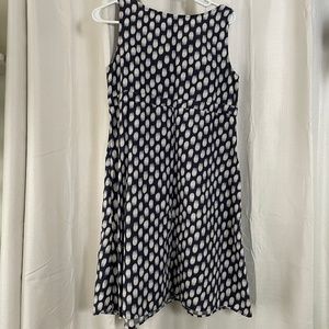 Patagonia Summertime Dress Organic Hemp Cotton Women's Size 6 Brush Strokes
